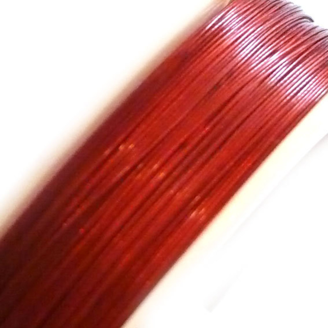 Tigertail Beading Wire: 100m roll - Copper image 0
