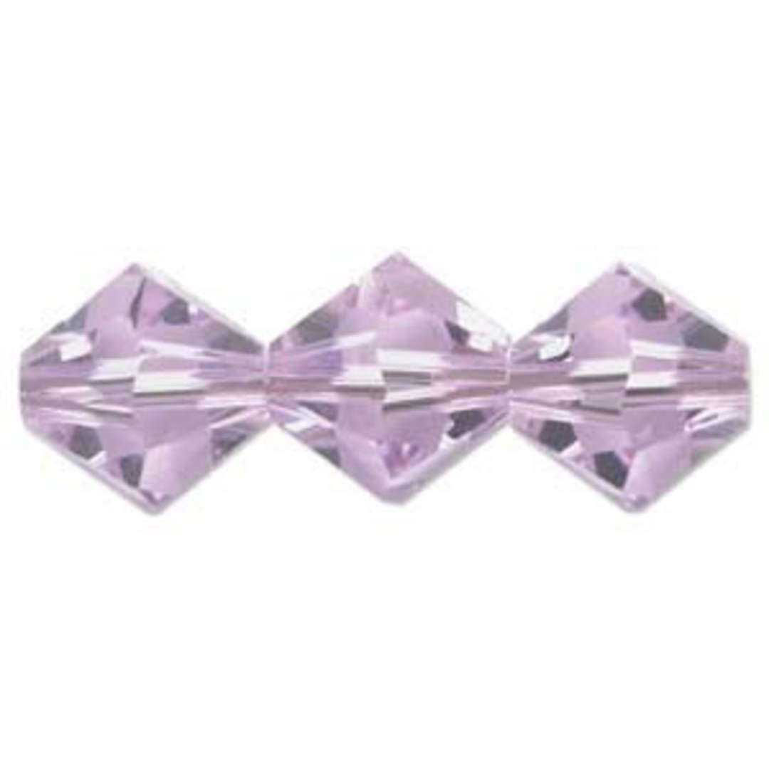 6mm Swarovski Crystal Bicone, Violet image 0
