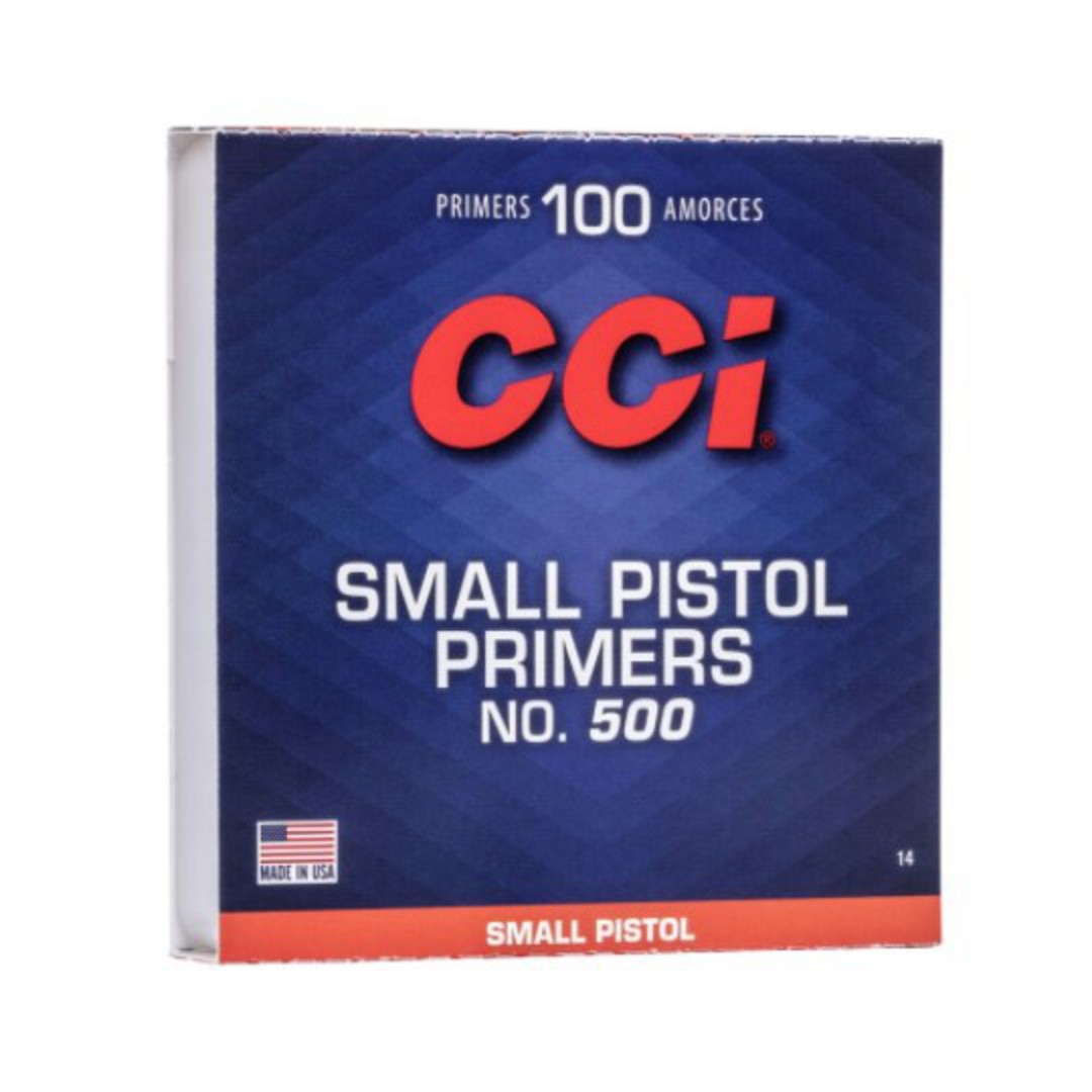 CCI Small Pistol Primers No500 Box of 1000 image 0