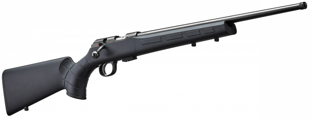 CZ457 22WMR Synthetic / Blue Rifle image 2