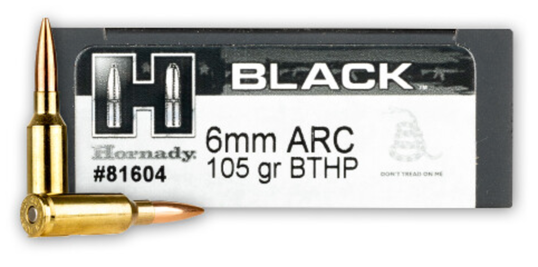 Hornady Black 6mm ARC 105gr BTHP x20 #81604 image 1
