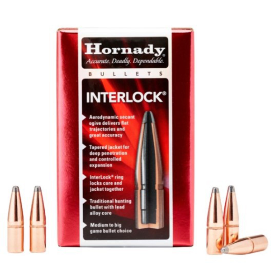 Hornady Interlock 7mm .284 162gr BTSP 2845 image 0