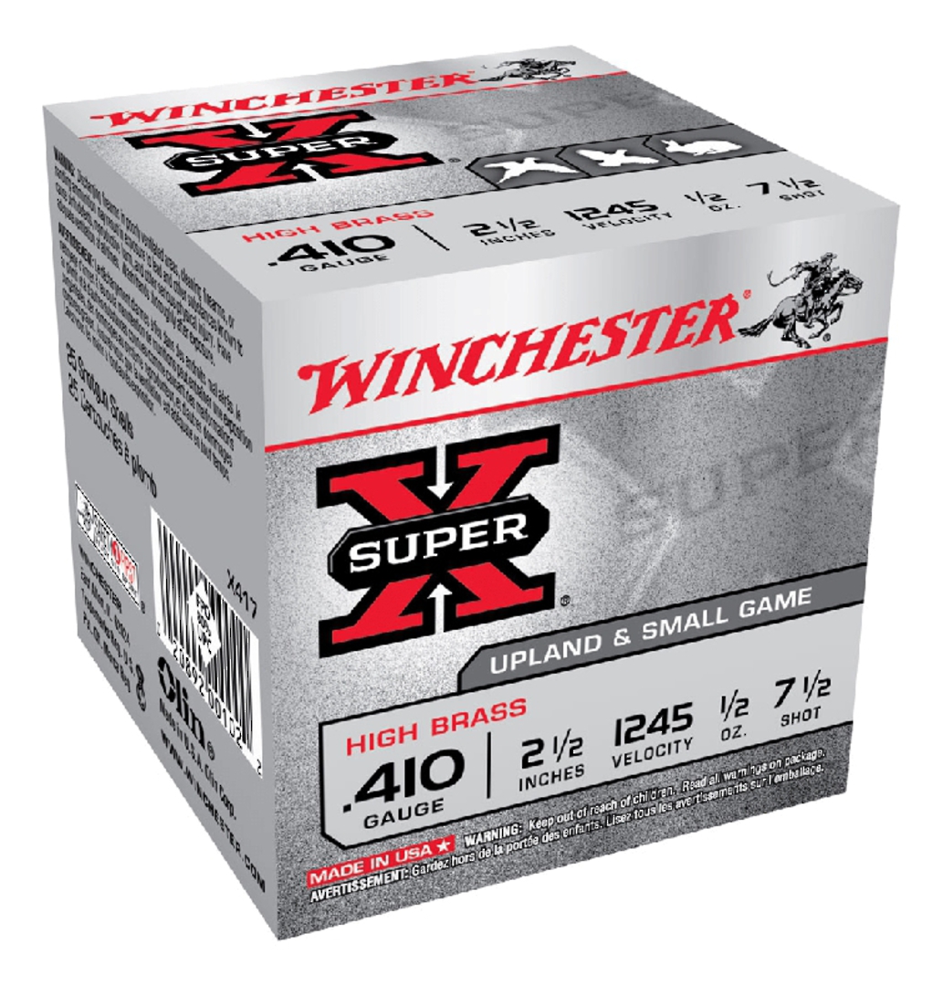 Winchester SuperX 410 2.5" #7.5 14gm (25x) image 0