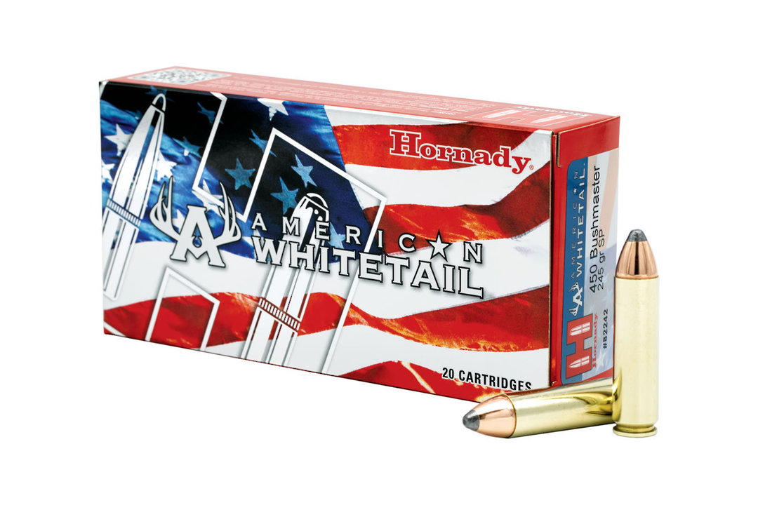 Hornady American WhiteTail 450 Bushmaster 245gr Sp x20 #82242 image 0