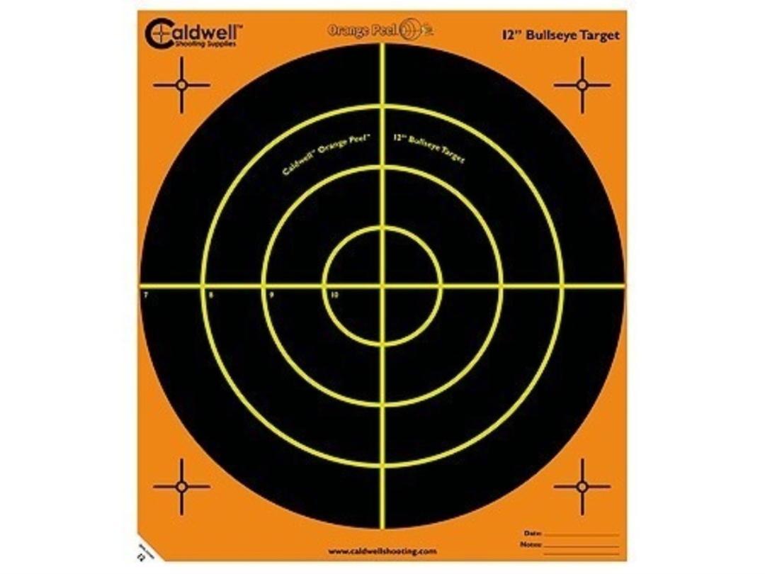 Caldwell Orange Peel 16" Bullseye Targets 5 Pack image 0