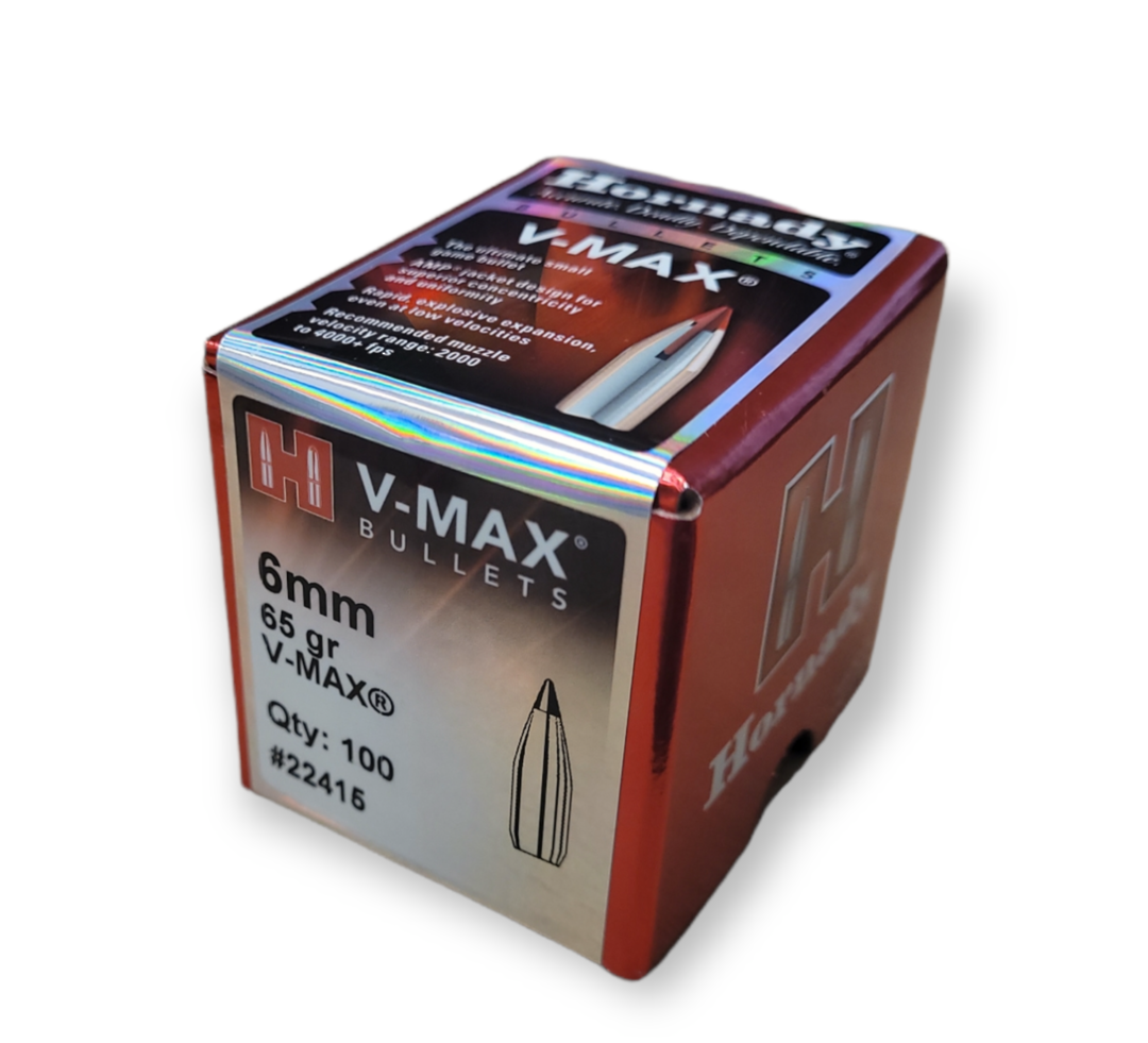 Hornady VMax Varmint 6mm 65gr 22415 Box of 100 image 1