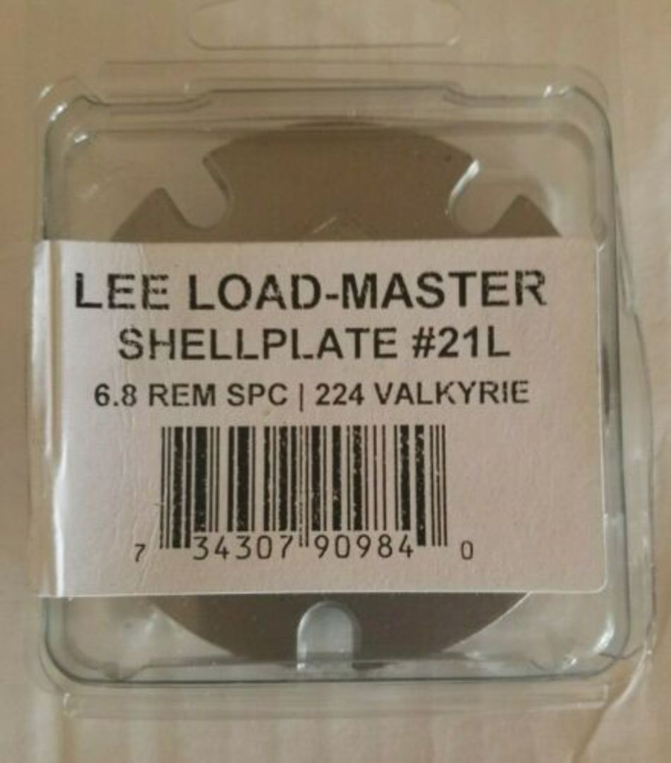 Lee Loadmaster Shell Plate #21L 90984 image 0