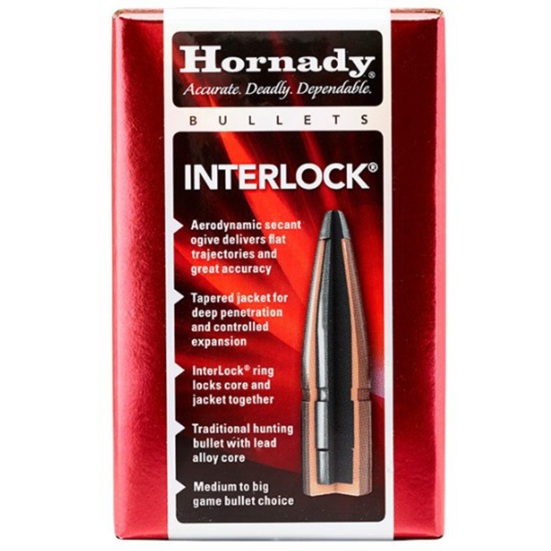 Hornady Interlock 303 cal .312" 174gr RN 3130 Box of 100 image 0