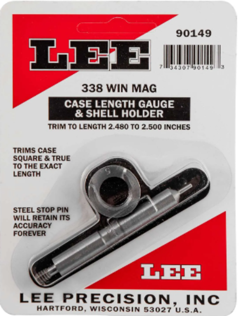 Lee Case Length Gauge 338 Win Mag 90149 image 0