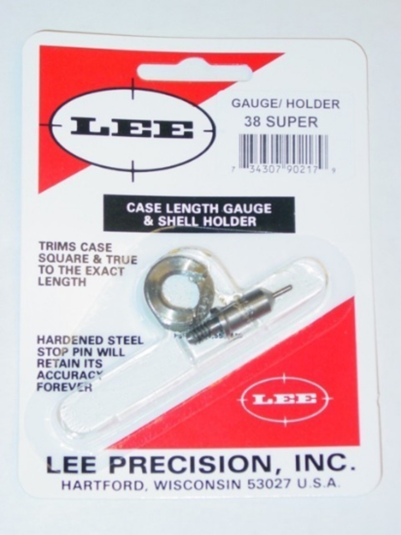 Lee Case Length Gauge 38 Super 90217 image 0