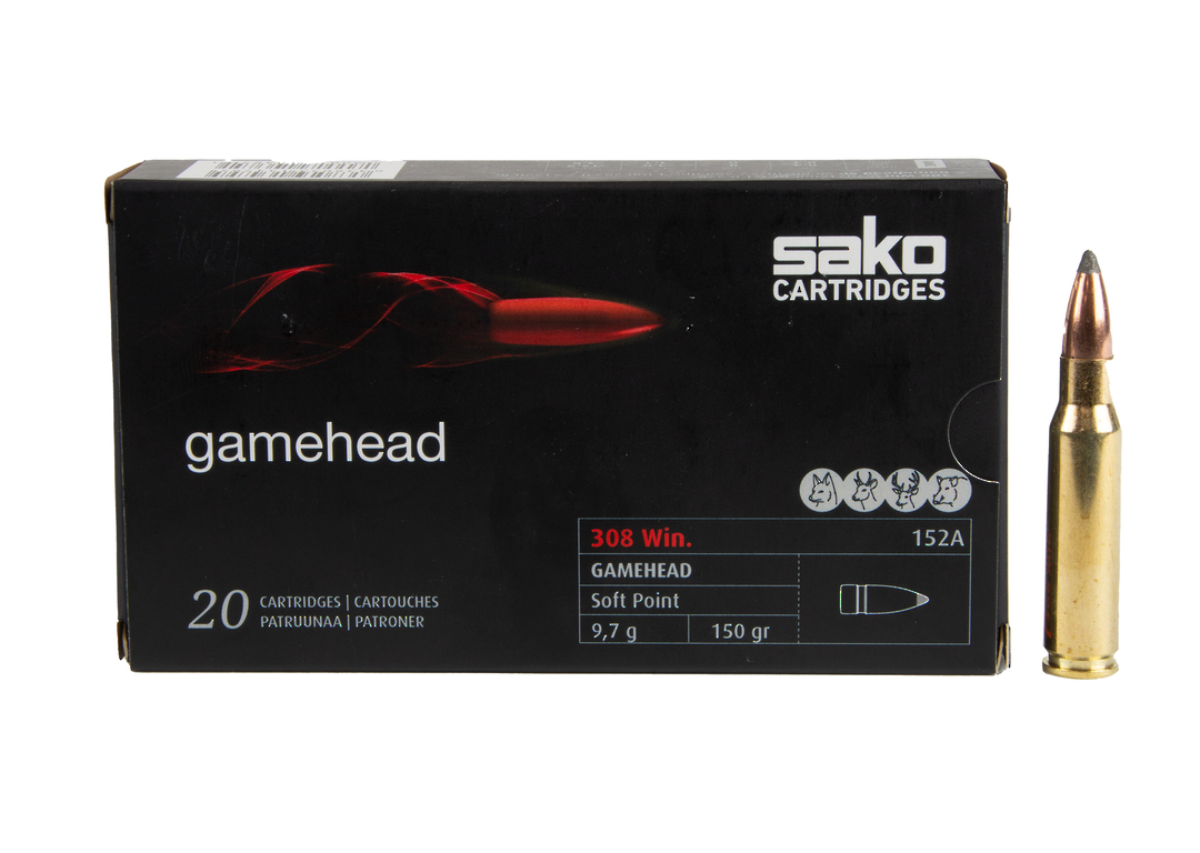 Sako 308 Gamehead 150 gr SP x20 image 0