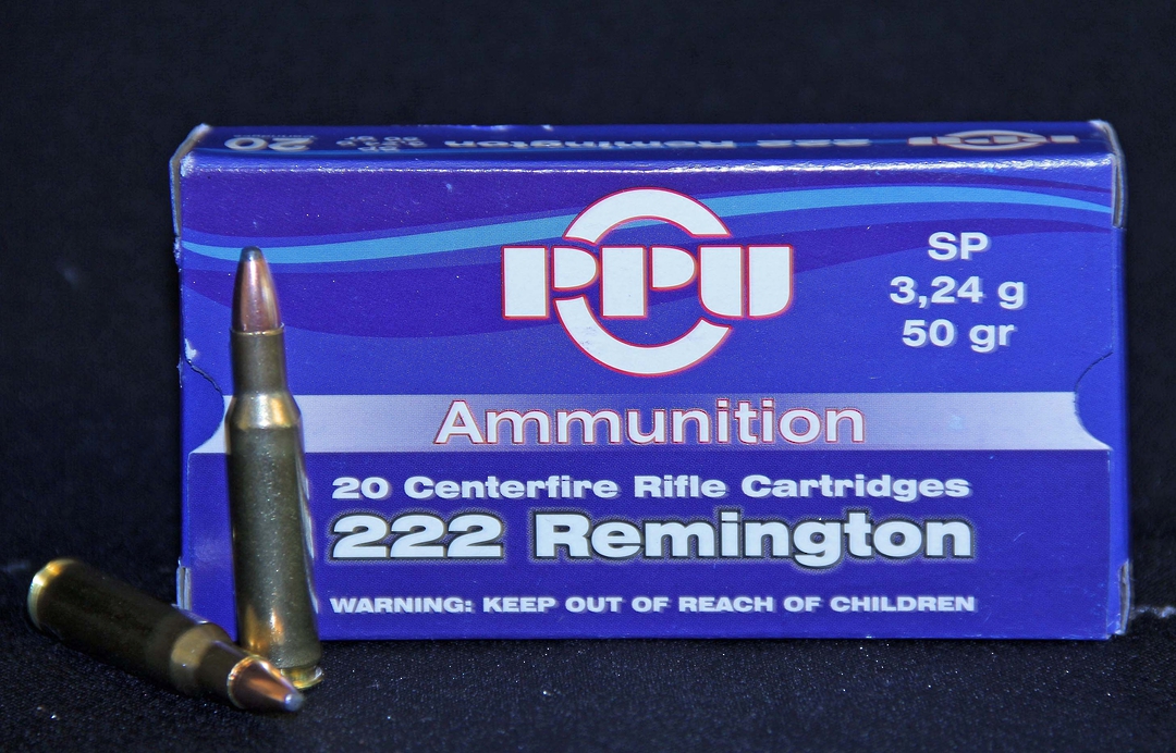 Prvi Partizan 222 Remington Ammo 50gr SP 20 Rounds image 0