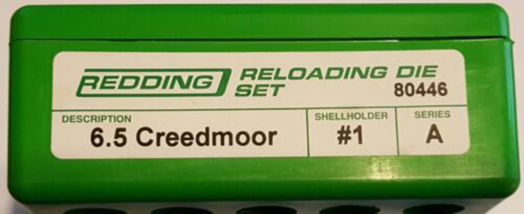 Redding Full Length Die Set 6.5 Creedmoor #80446 image 1
