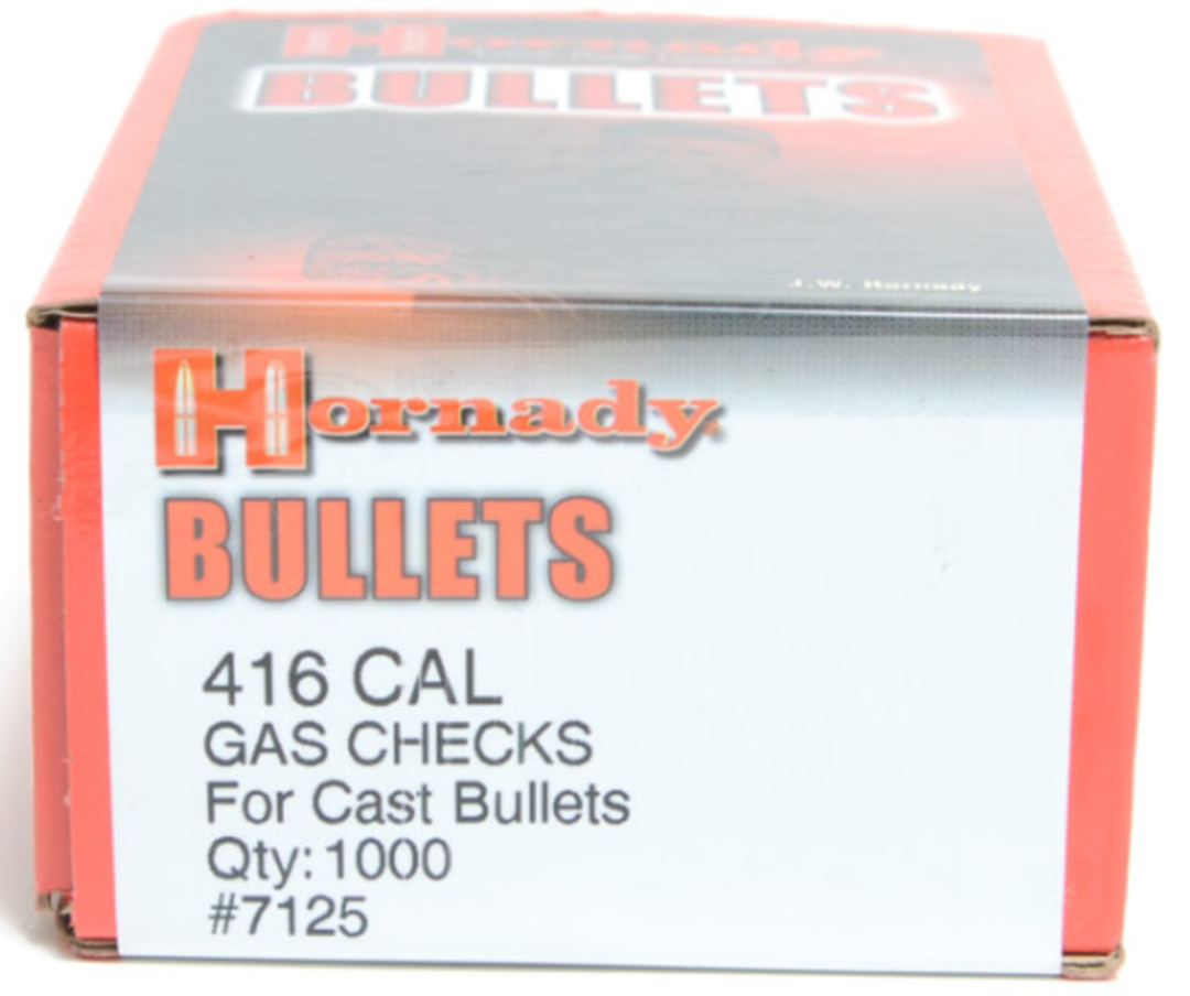Hornady 416 Cal Gas Checks #7125 image 0