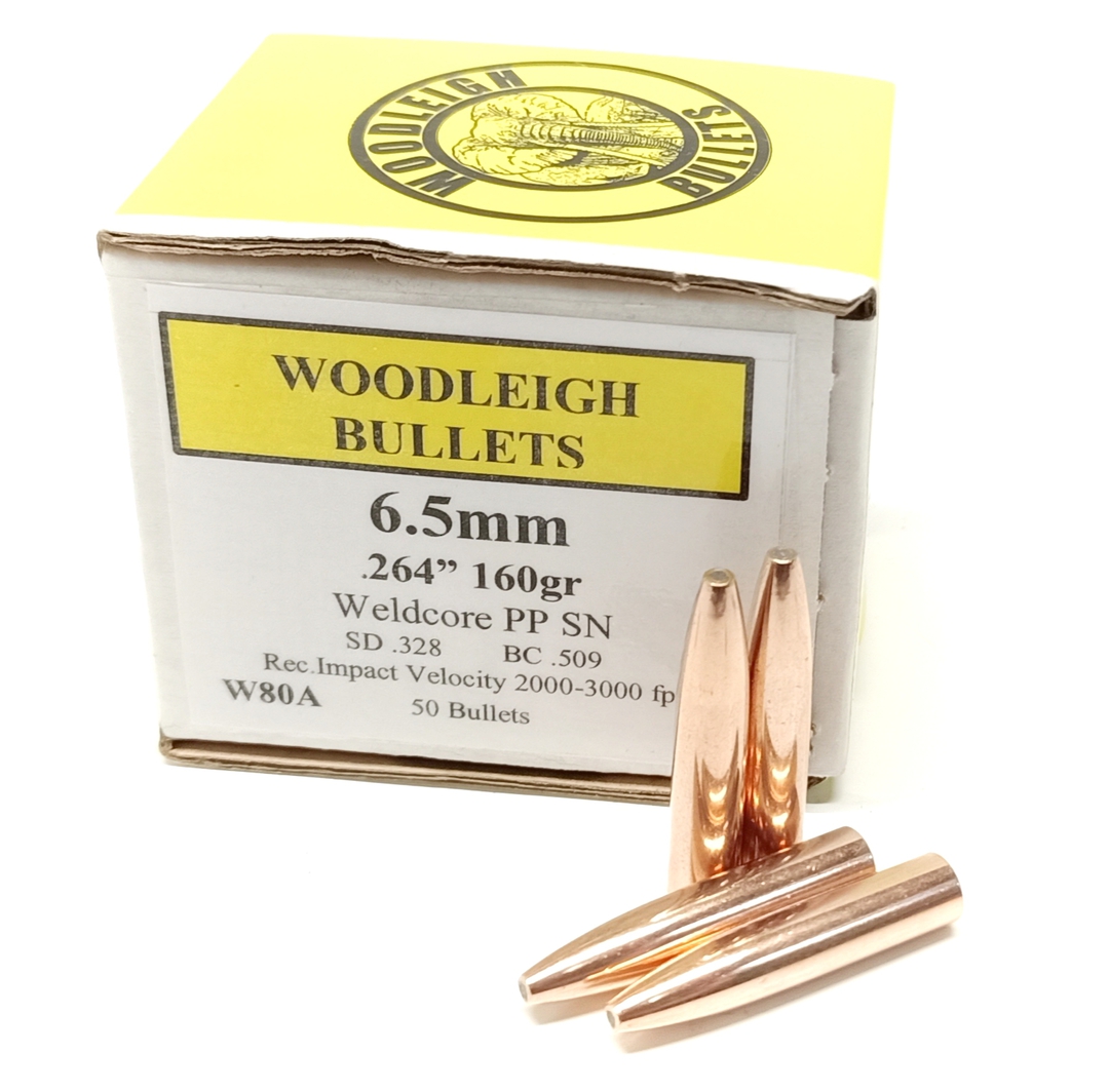 Woodleigh 6.5mm 160gr PPSN x50 image 0