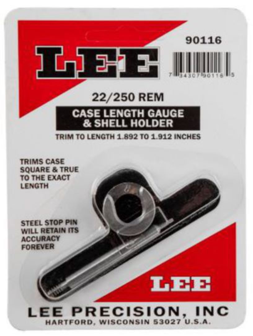 Lee Case Length Gauge 22-250 Remington 90116 image 0