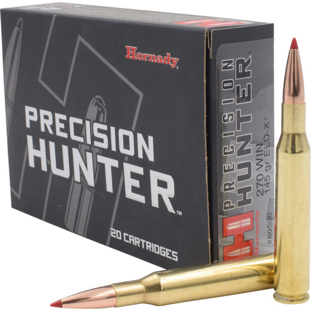 Hornady Precision Hunter 270 Win 145gr ELD-X x20 #80536 image 0