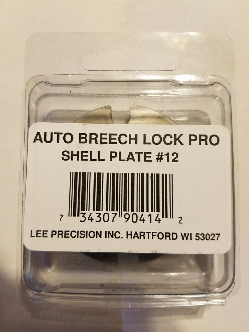 Lee BreechLock Pro Shell Plate #12 #90414 image 1