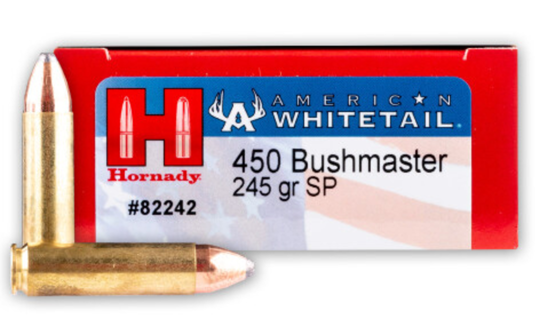 Hornady American WhiteTail 450 Bushmaster 245gr Sp x20 #82242 image 1