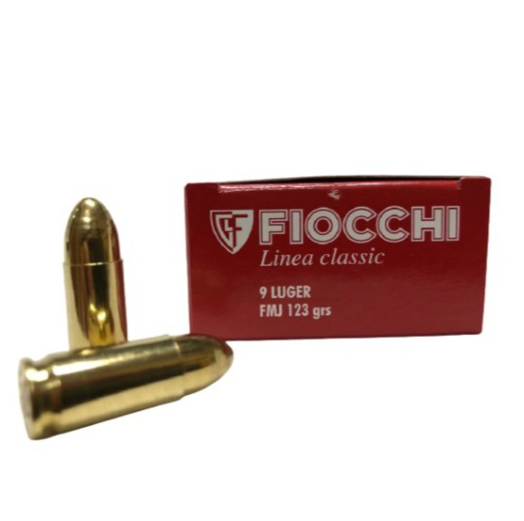 Fiocchi Classic Line 9mm Luger 123gr FMJ x50 image 0