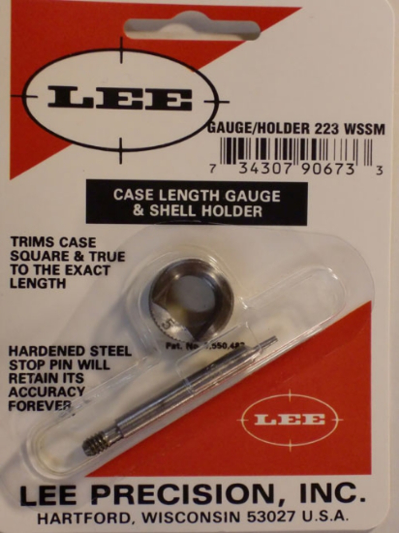 Lee Case Length Gauge 223 WSSM 90673 image 0