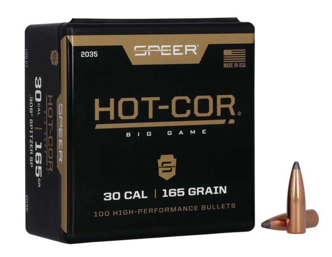 Speer 30cal 308 165gr Hot-Cor SP (100 box) #2035 image 0