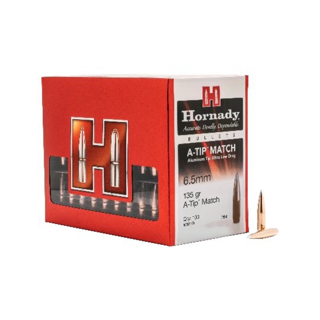 Hornady A-Tip 6.5mm 135gr Match x100 #26179 image 0
