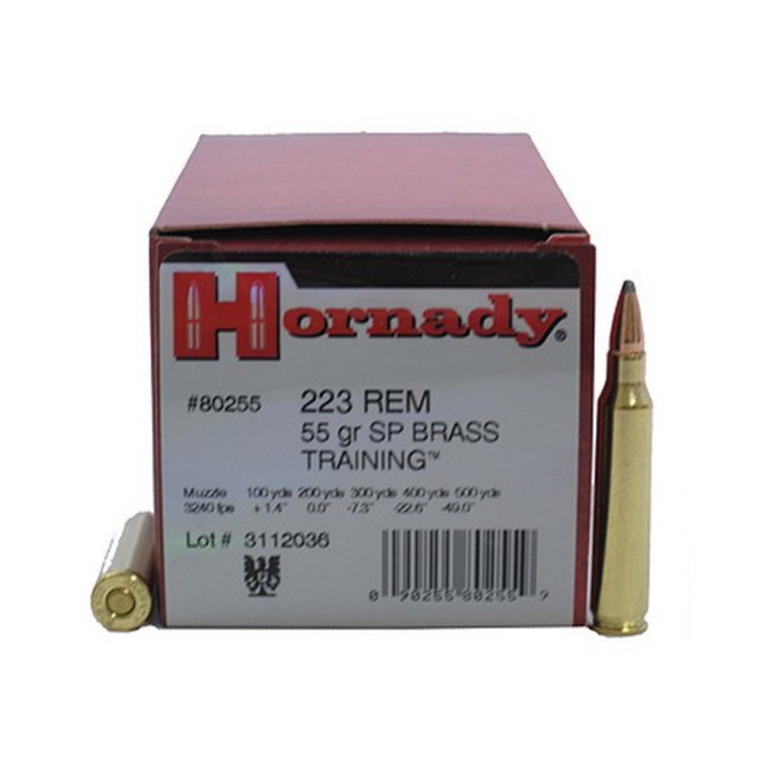 Hornady 223 Remington 55gr SP 50 Rounds #80255 image 0