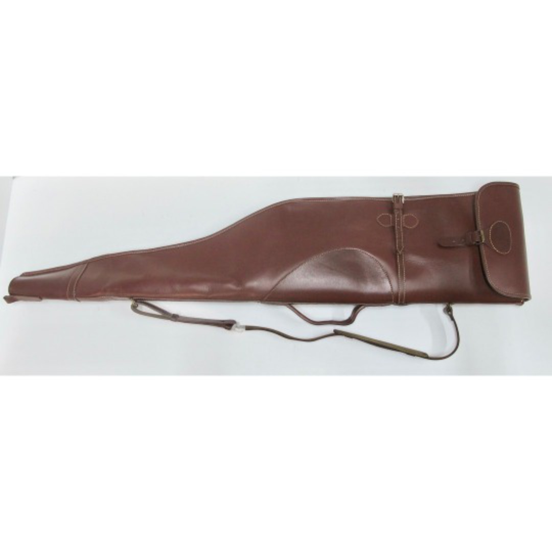 Scoped Leather/Wool Padding Rifle Slip 48" image 0
