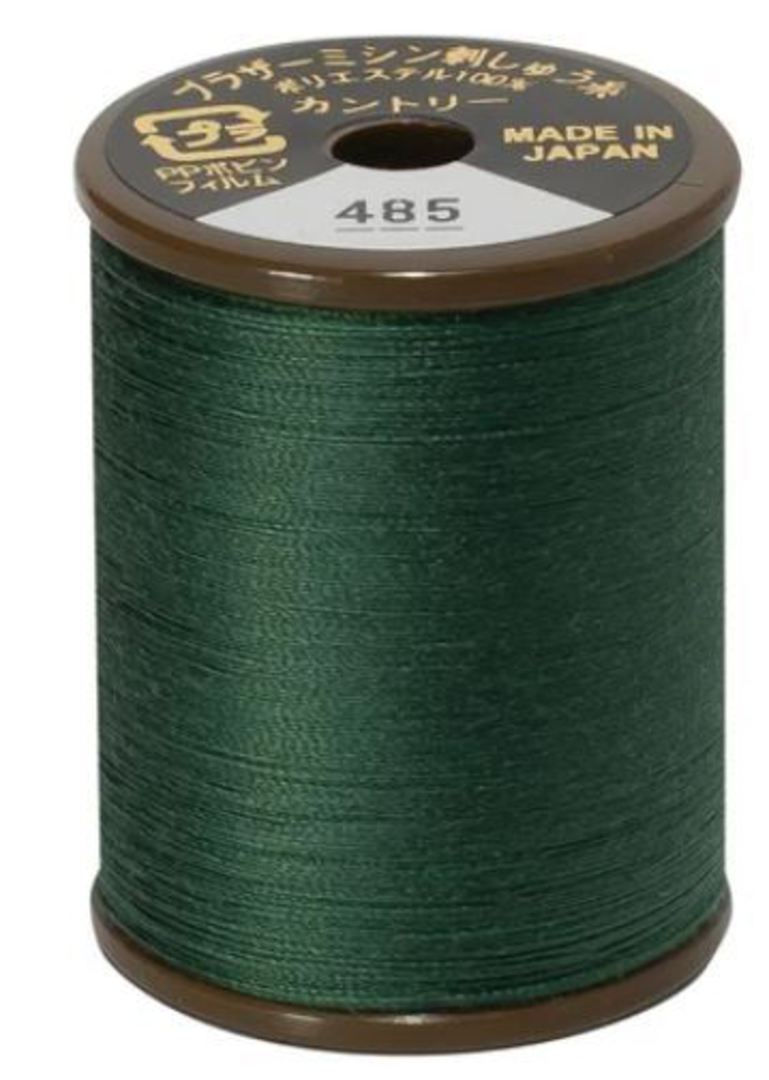Brother Country Thread - 300m - Emerald Green 485 image 0