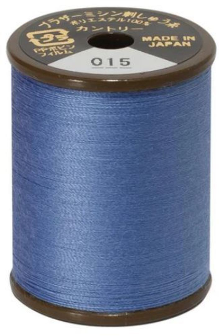 Brother Country Thread - 300m - Cornflower Blue 015 image 0