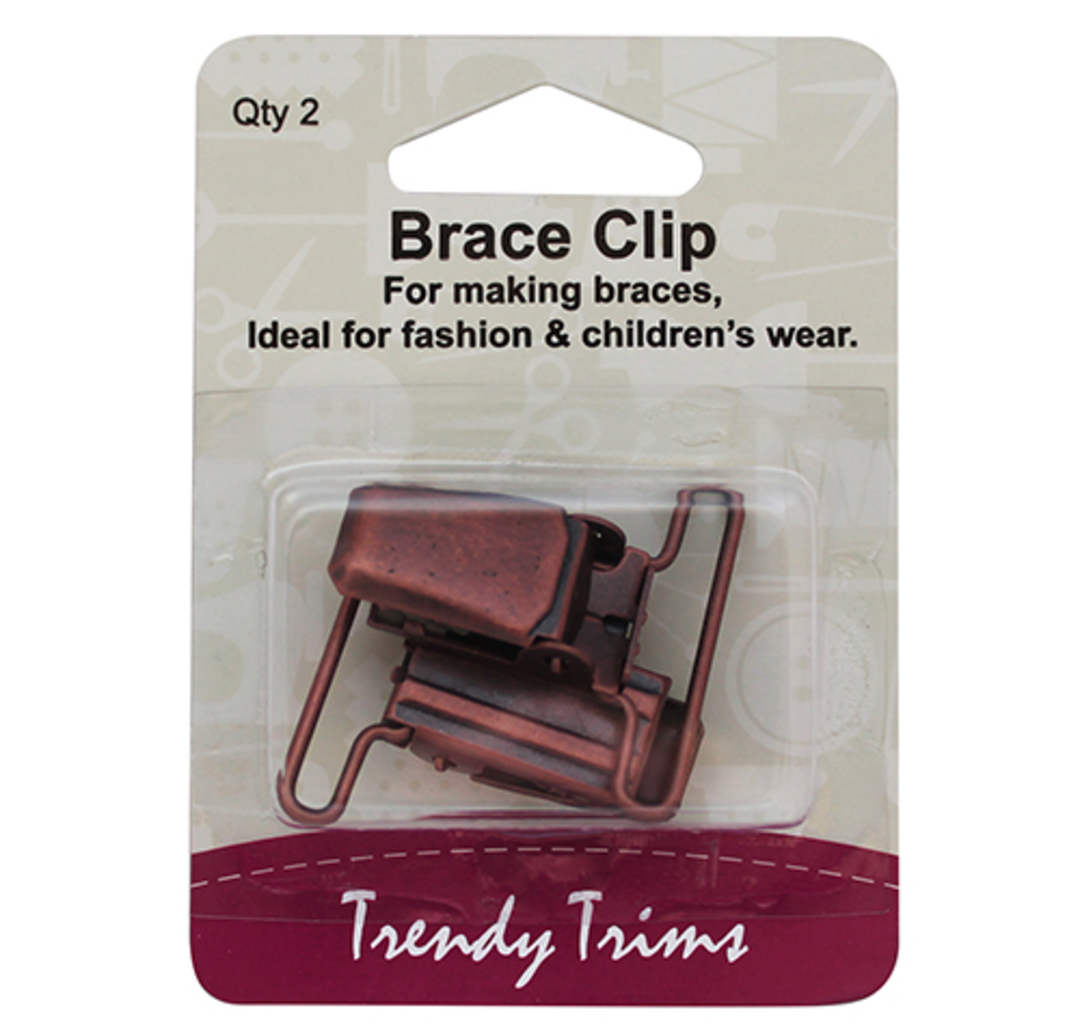 Brace Clips Bronze image 0