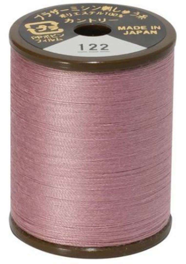 Brother Country Thread - 300m - Salmon Pink 122 image 0