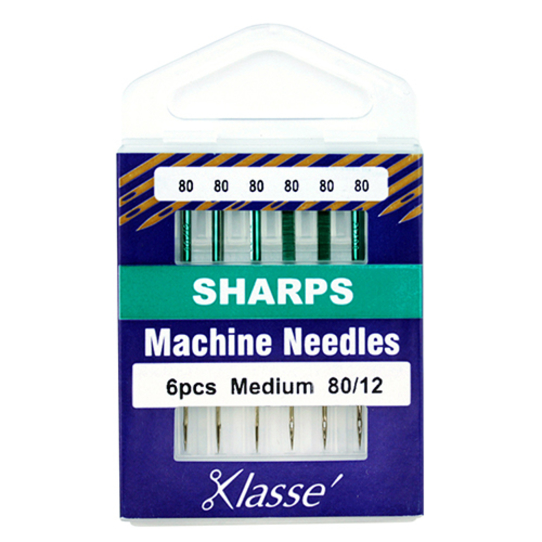 Klasse Machine Needles Sharps 80/12 image 0