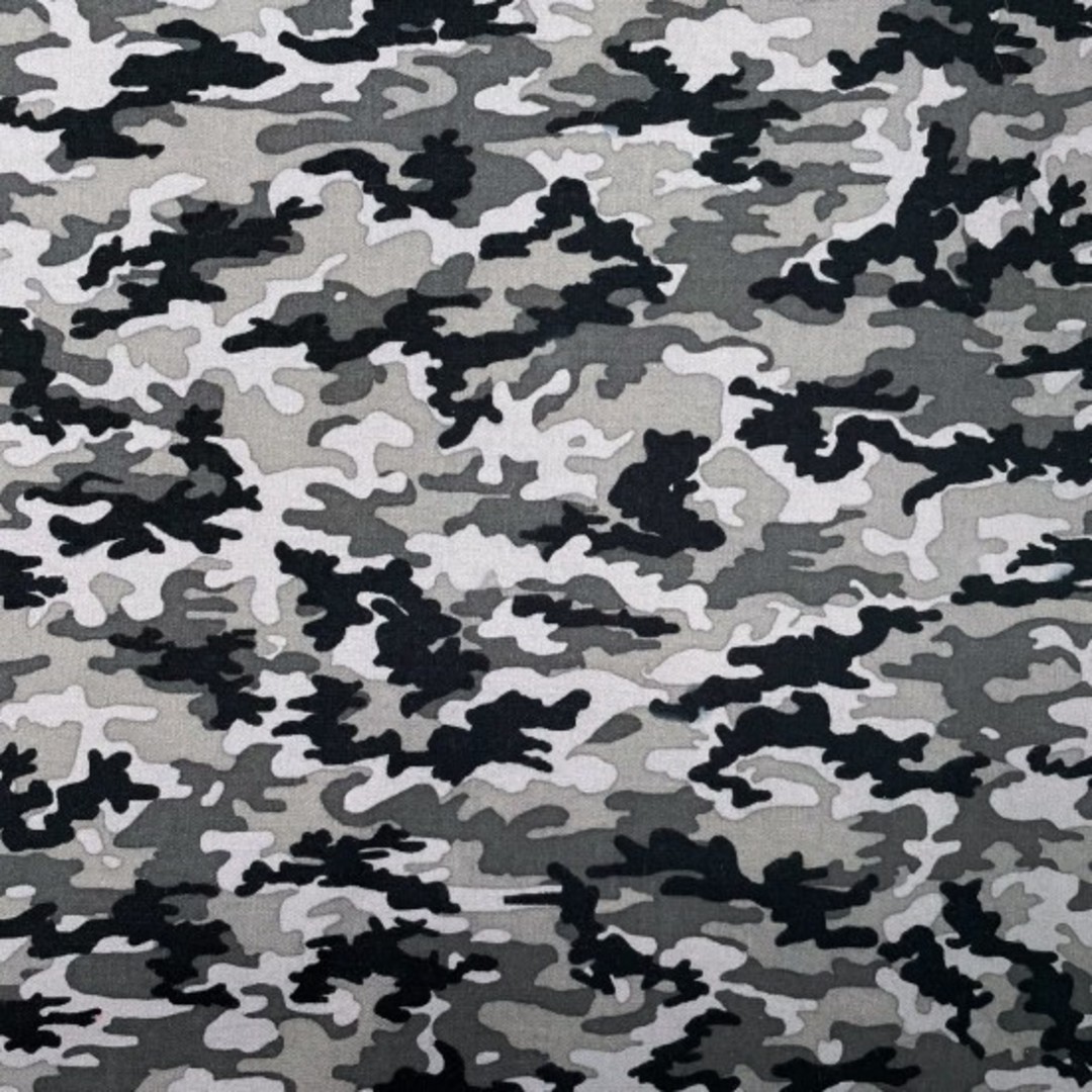 Camouflage Grey Fat Quarter - Robyn's Cottage