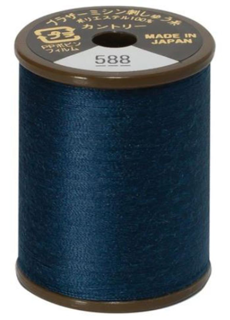 Brother Country Thread - 300m - Prussian Blue 588 image 0