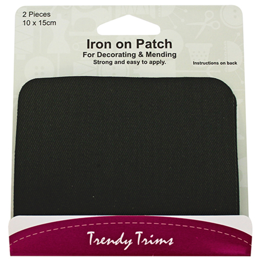Iron On Patch - Navy image 0