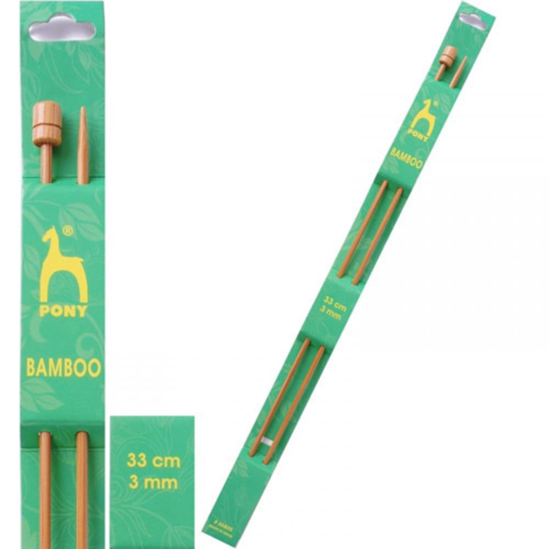 Pony Bamboo Needles 3.75mm image 0