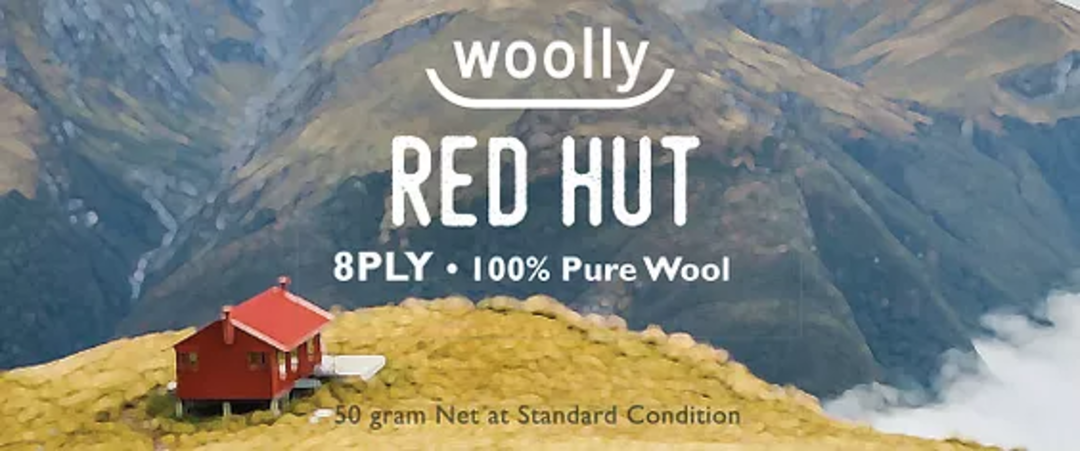 Red Hut 8 Ply New Zealand Wool by Woolly image 0