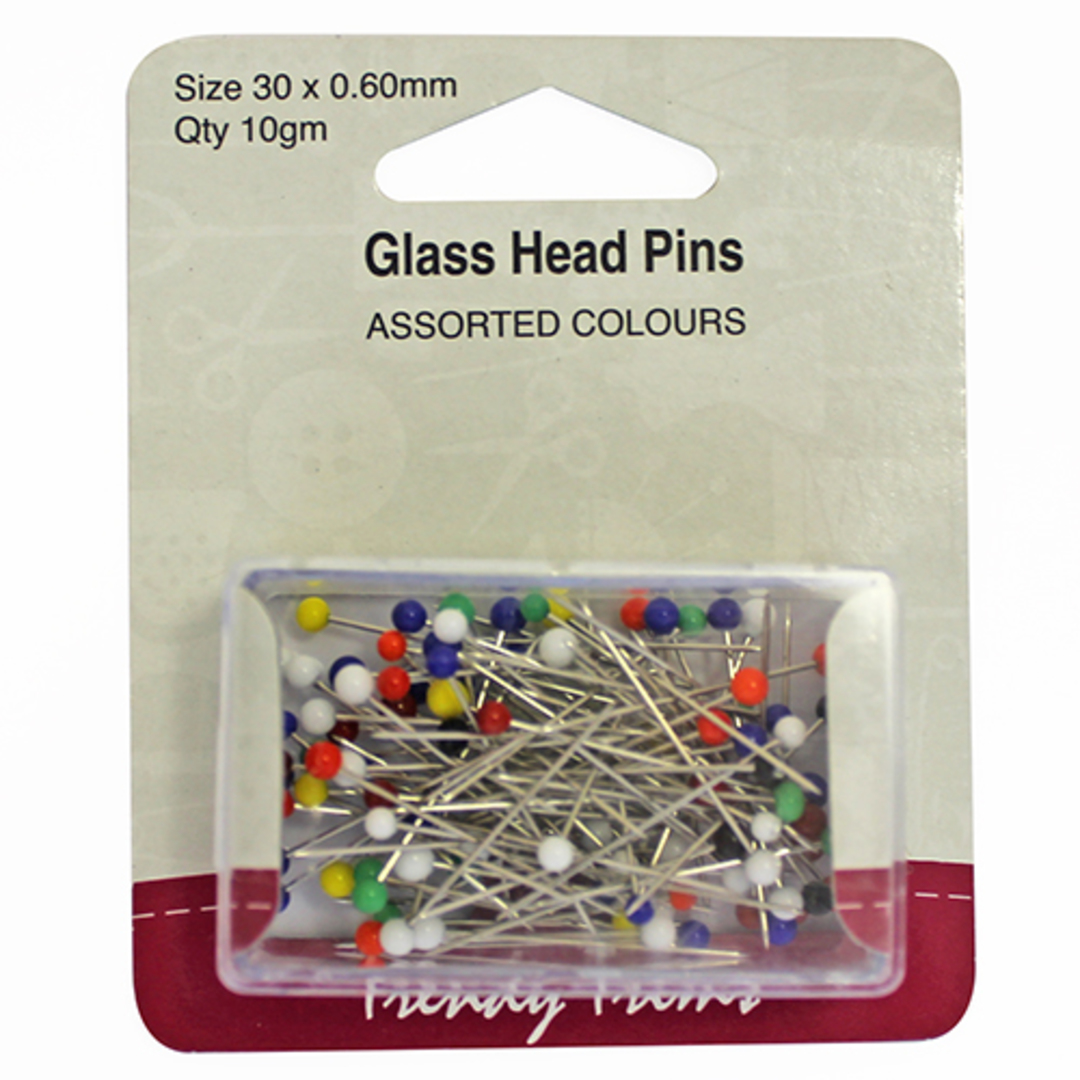 Glass Top pins 30mm image 0