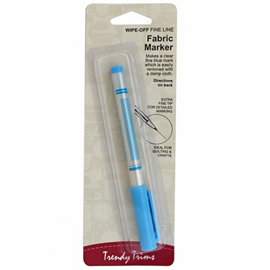 Water Soluble Pen Fine Tip - Blue image 0
