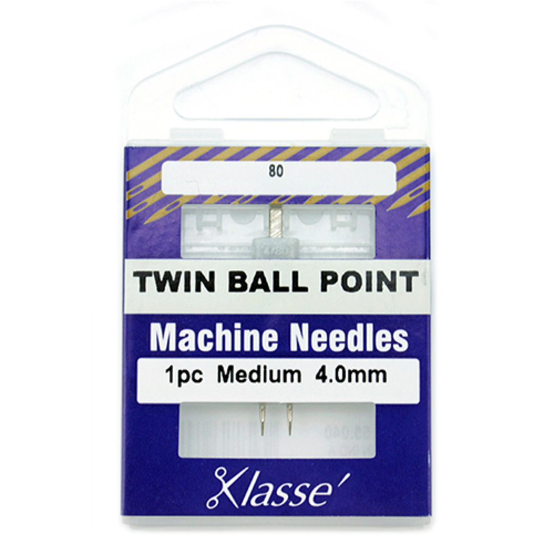 Klasse Machine Needle Twin Ball Point image 0