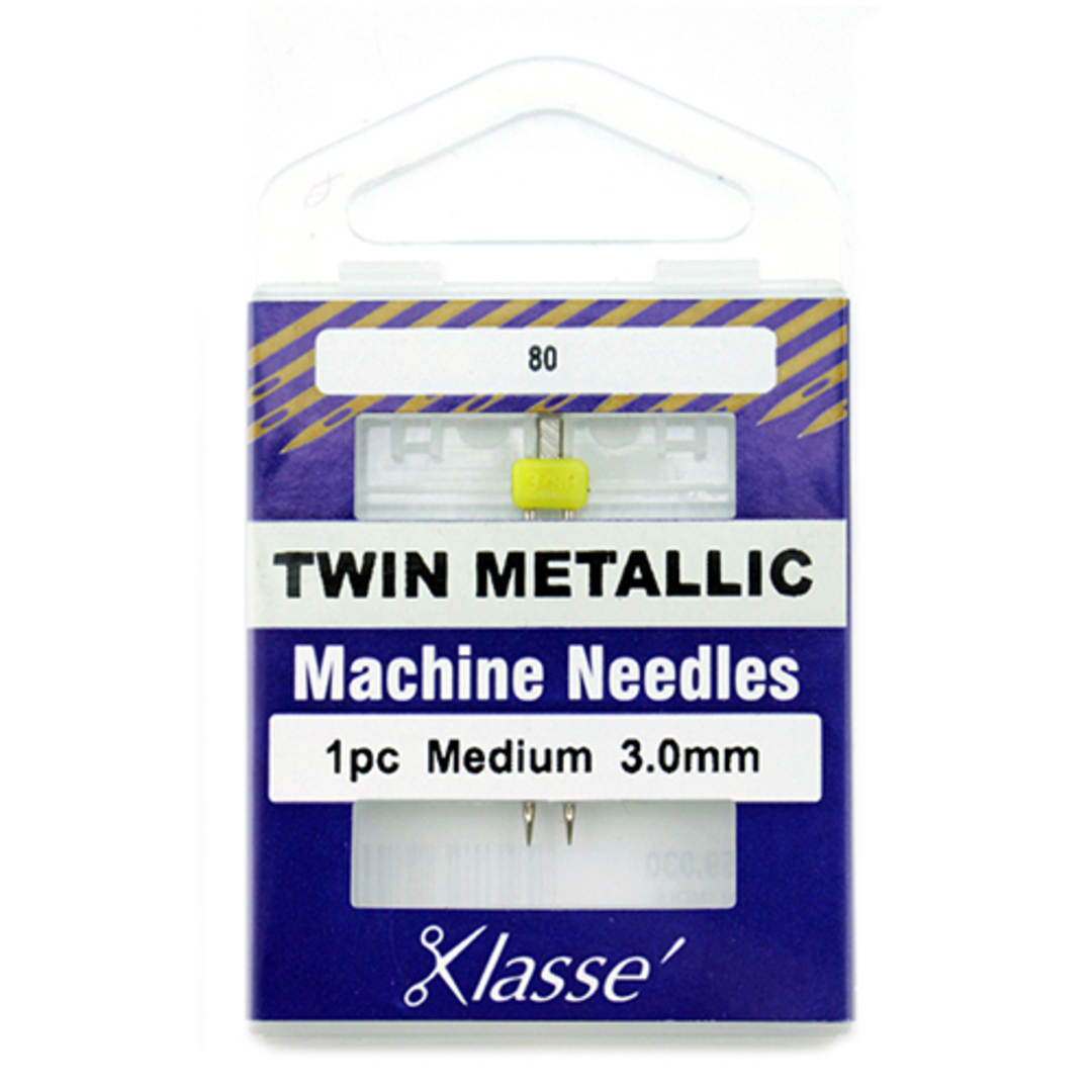 Klasse Machine Needle Twin Metallic 3.0 image 0