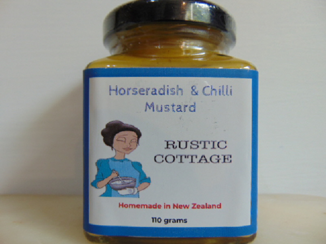 Horseraddish & Chilli Mustard 110g image 0