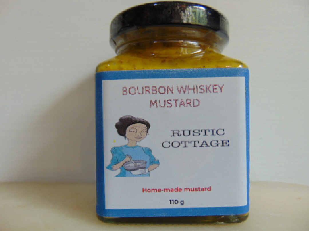 Bourbon/Whiskey Mustard 110g image 0