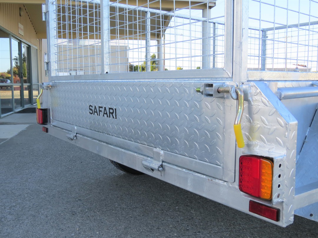 Safari 8x5 Tandem Axle Box Trailer Incl 900mm Cage image 2