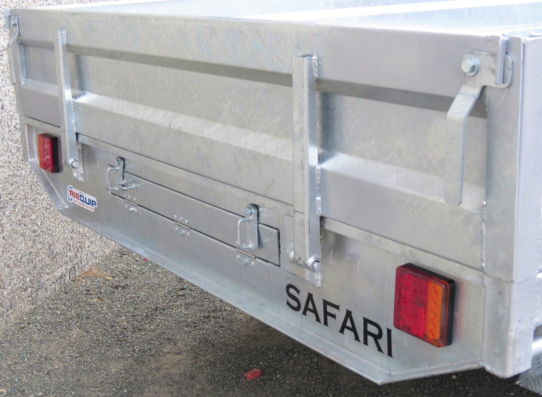 Safari 10x6 Tandem Axle Flatdeck Trailer Optional 1200mm Cage image 6