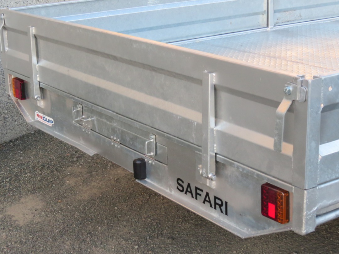 Safari 12x7 Tandem Axle Flatdeck Trailer Optional 1200mm Cage image 4