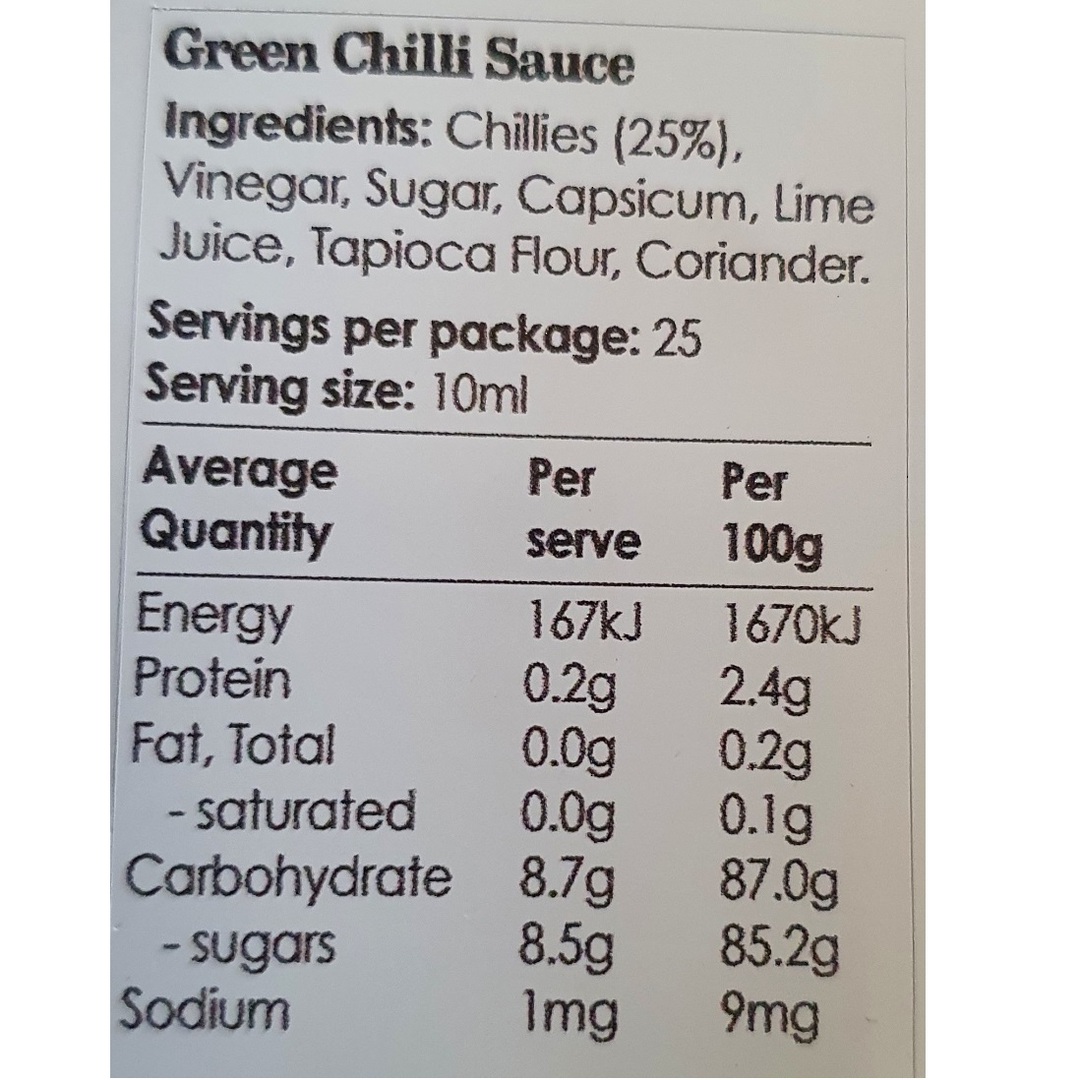 Green Chilli Sauce image 3