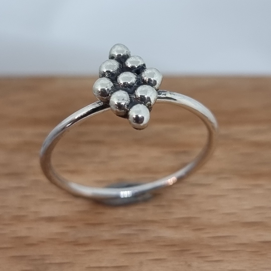 Sterling silver stacking ring image 0